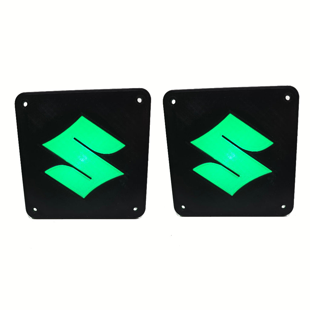 Suzuki Samurai Lighted Logo Speaker Delete Panel
