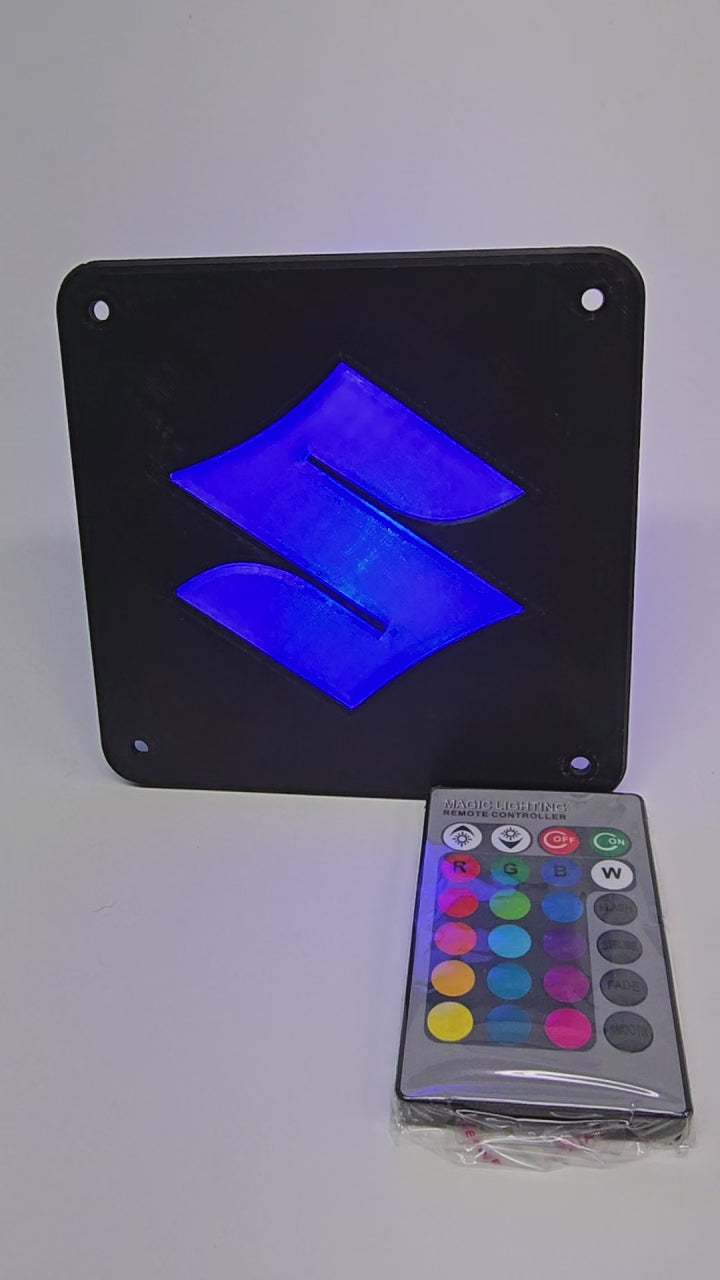 Multicolor RGB Samurai Speaker Delete Panel with LED lighted Suzuki S